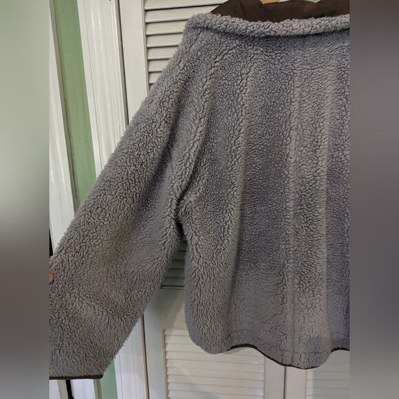 Free People Movement Oh So Cozy Fleece Pullover Gray Women's XS/S - Picture 8 of 9